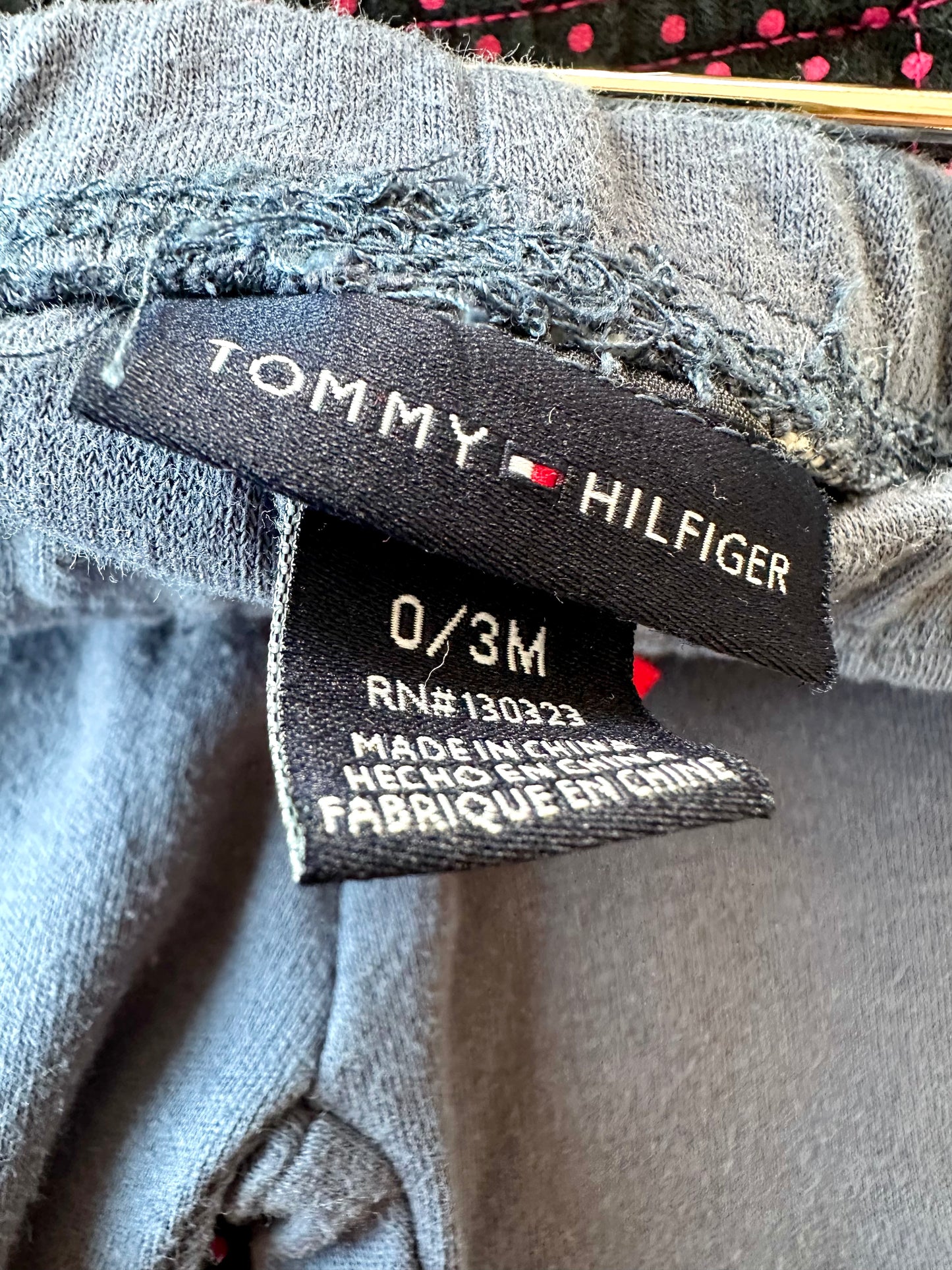 Tommy Hilfiger Ruffle Bottom Pants / 0-3m