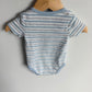 Calvin Klein Striped Bodysuit / 0-3m