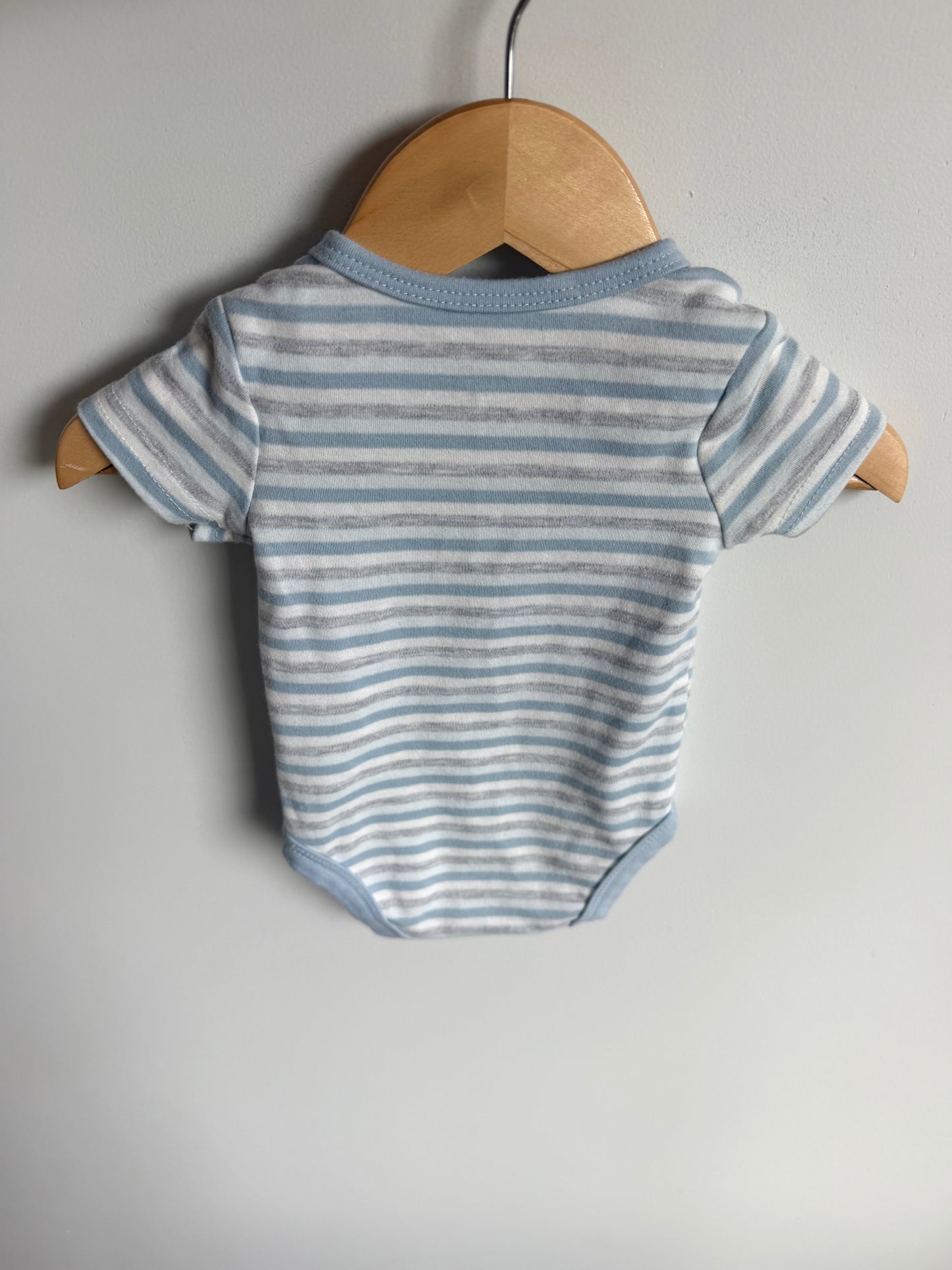 Calvin Klein Striped Bodysuit / 0-3m