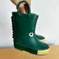 Green Alligator Boots / Size 5 Toddler