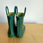 Green Alligator Boots / Size 5 Toddler