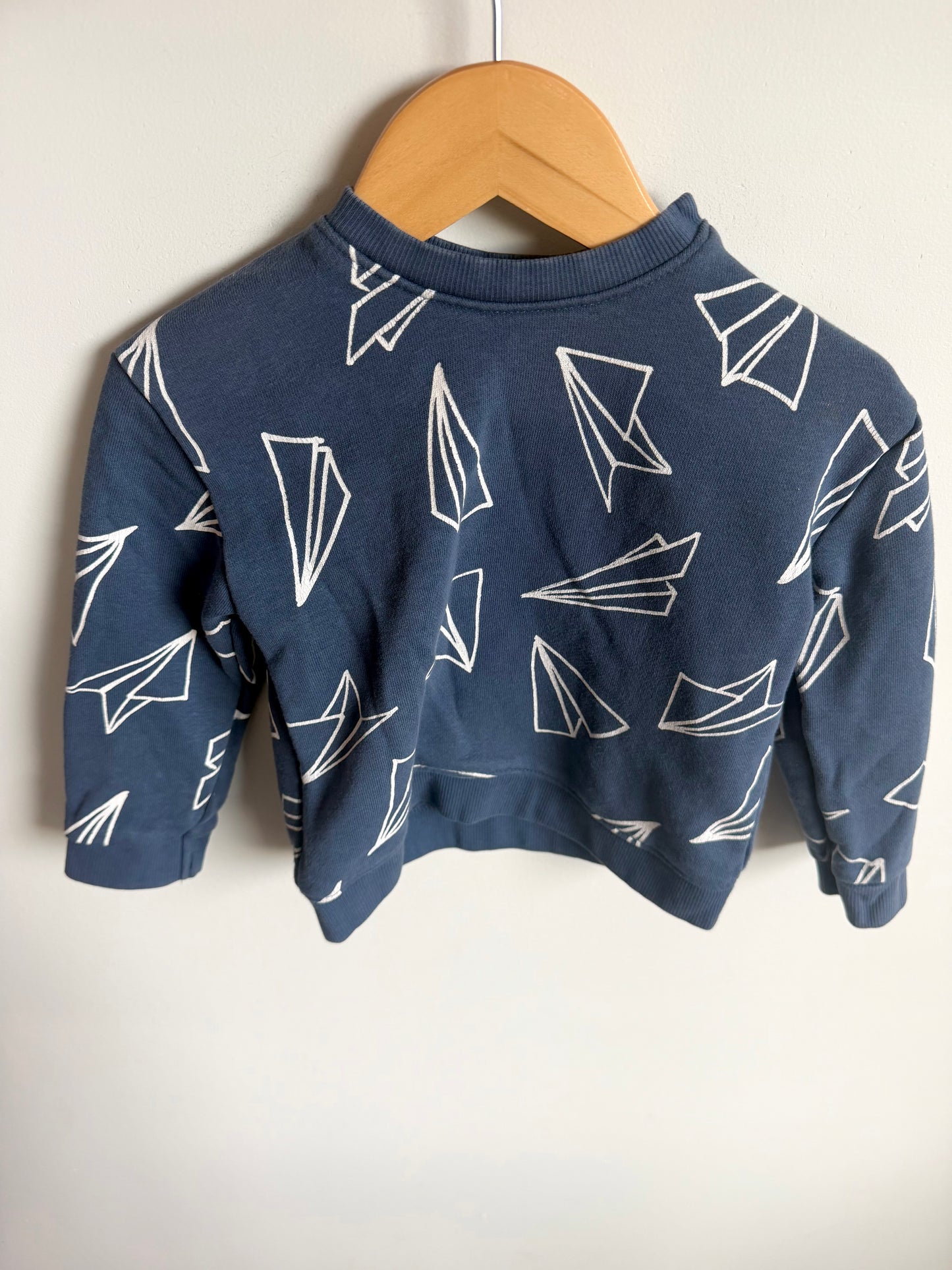 Zara Paper Plane Sweater / 18-24m