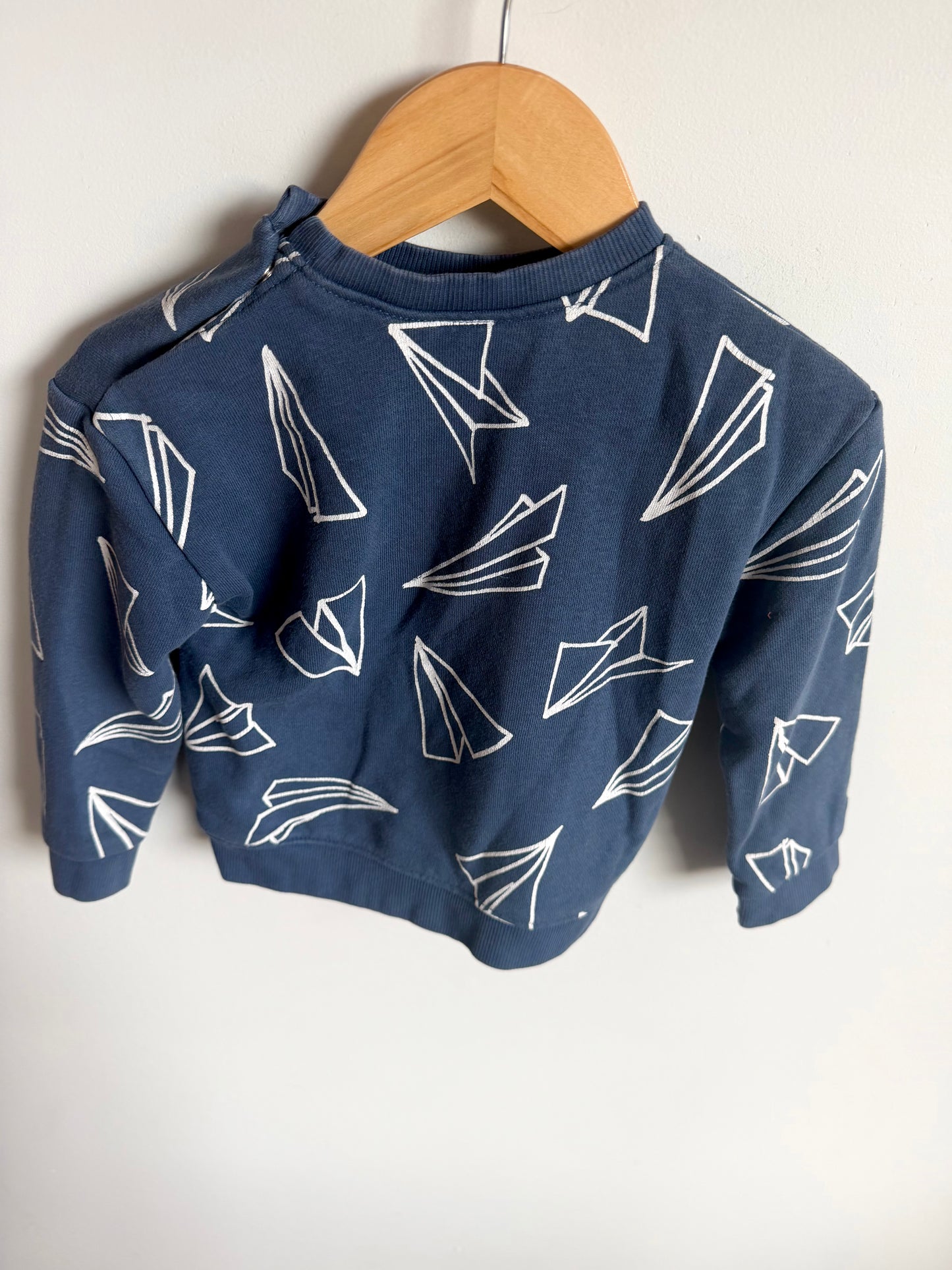 Zara Paper Plane Sweater / 18-24m