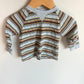 Cotton Striped Blue Top / 6m