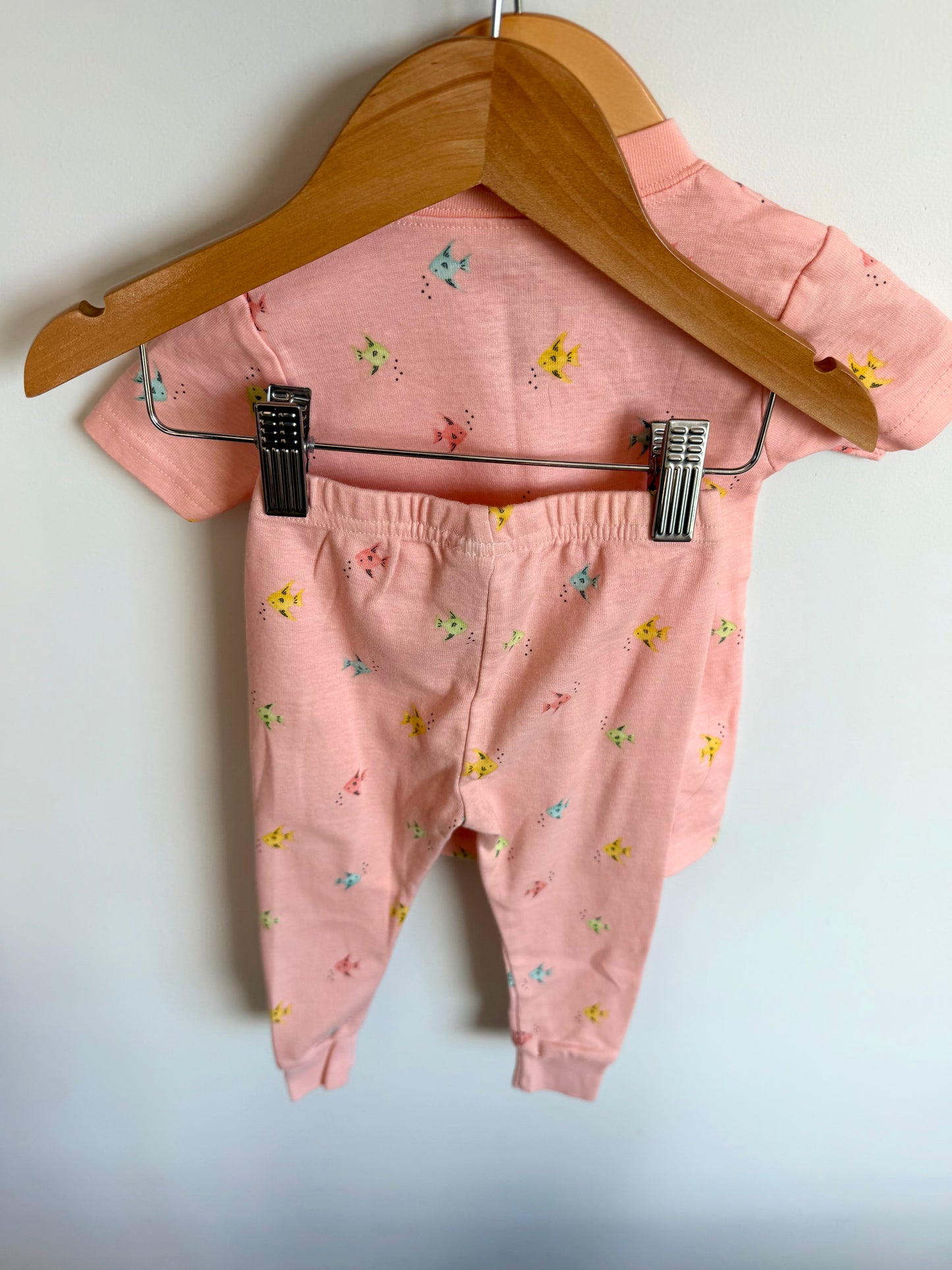 Pink Fish PJ Set / 18m