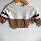 Mickey Sleeve Stripe Sweater / 18m