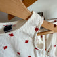 Maple Leaf Peplum Top + Shorties Set / 12-18m