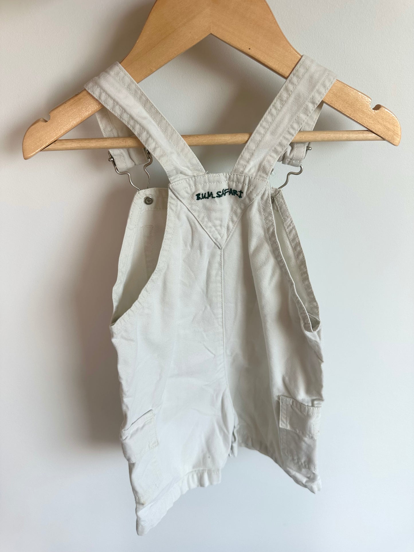 B.U.M. White Overalls / 12m