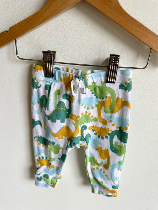 Dino Pattern Pants / 3-6m