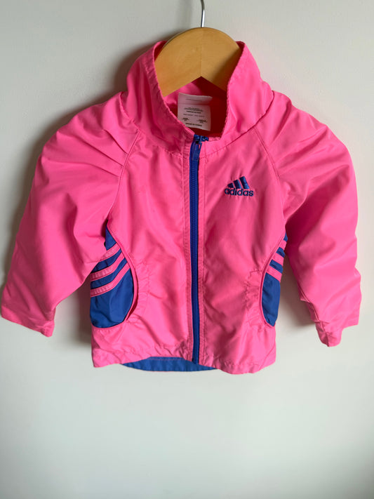 Adidas Pink Zipper Jacket (PLAY) / 2T