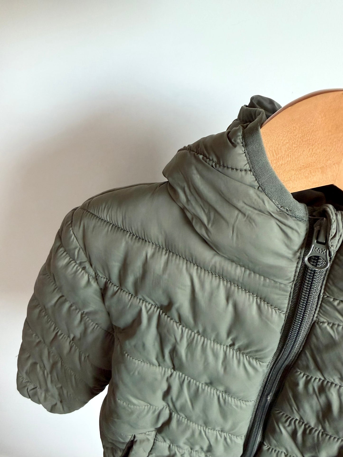 Green Hood Puffer Jacket / 4T