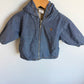 Gap Chambray Hood Coat / 3-6m
