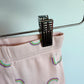 Pink Ribbed Rainbow Leggings / 2T