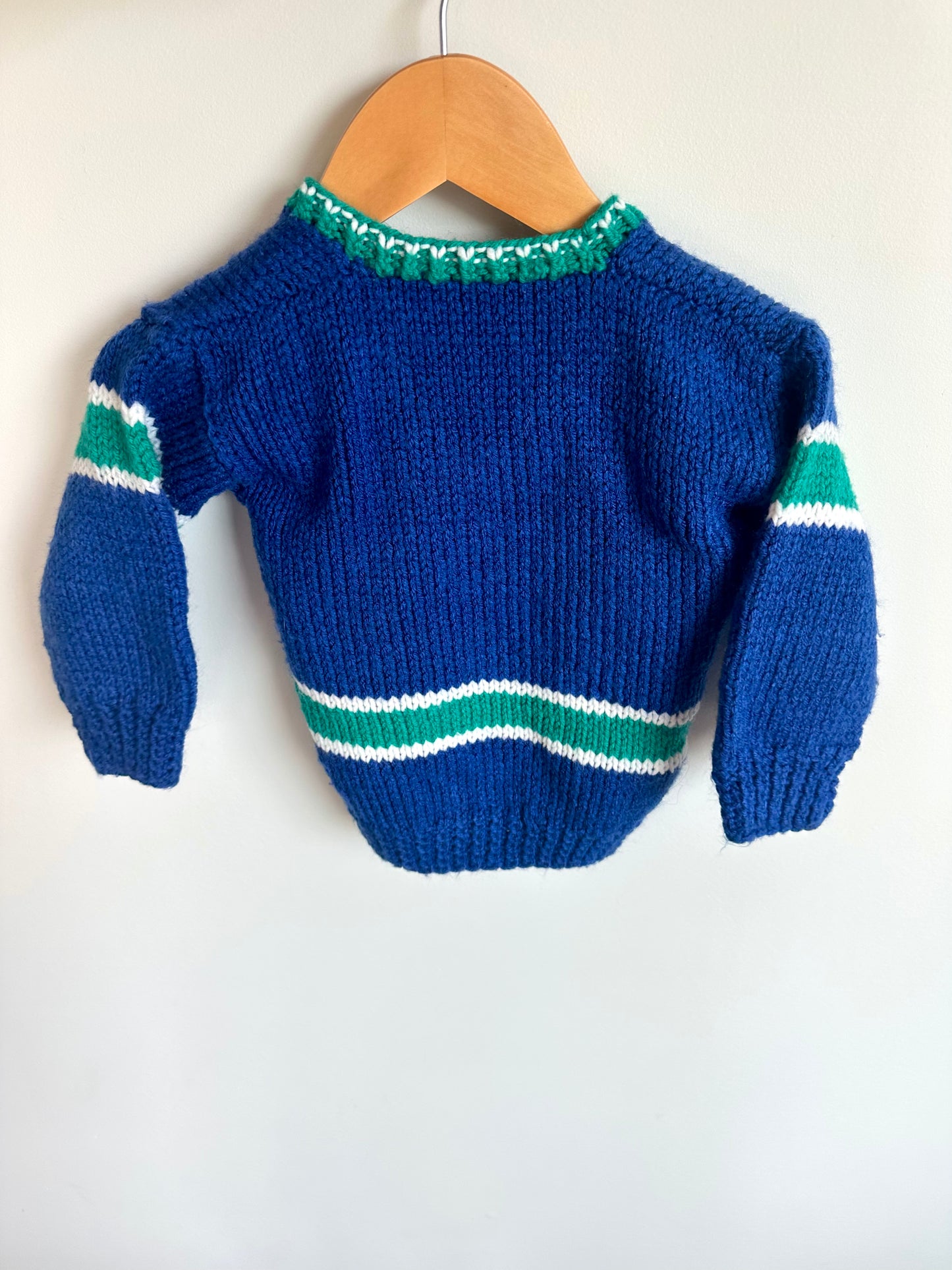 Canucks Handmade Knit Jersey / 12m?