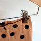 Tan Polkadot Leggings / 18-23m