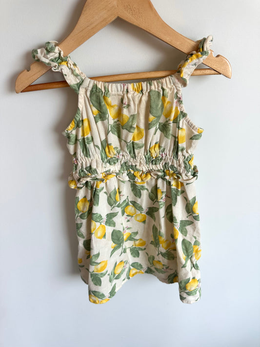 Lemon Tank Dress / 3T