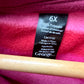 Striped Pink Pull Over Hoodie / 6 years