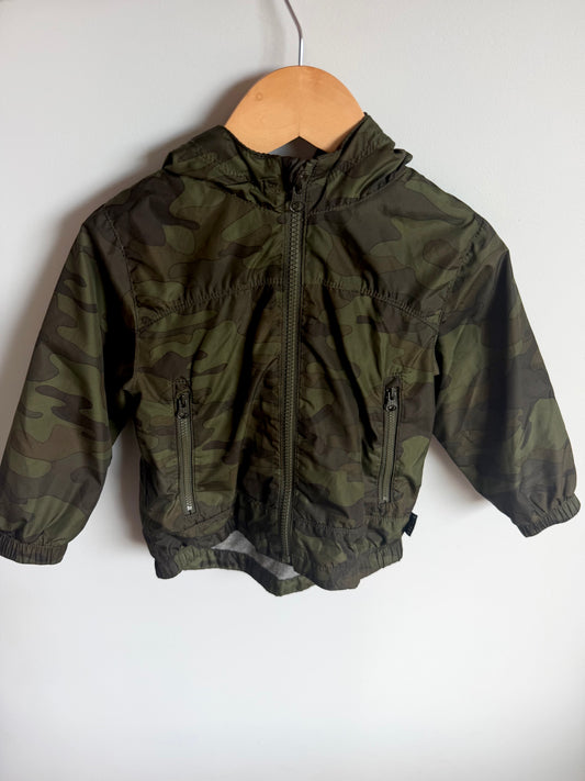 Gap Camo Zipper Jacket / 2T