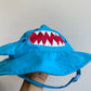 Blue Shark Swim Hat / 3-6m