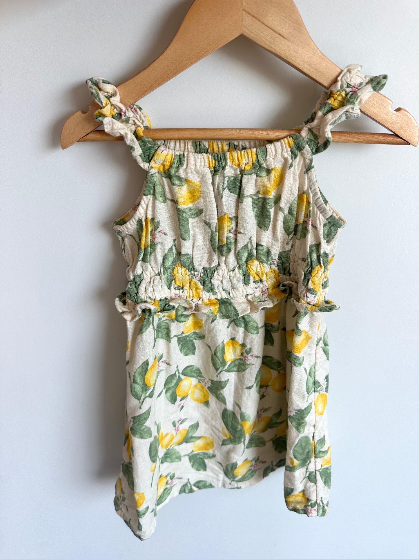 Lemon Tank Dress / 3T