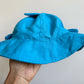 Blue Shark Swim Hat / 3-6m