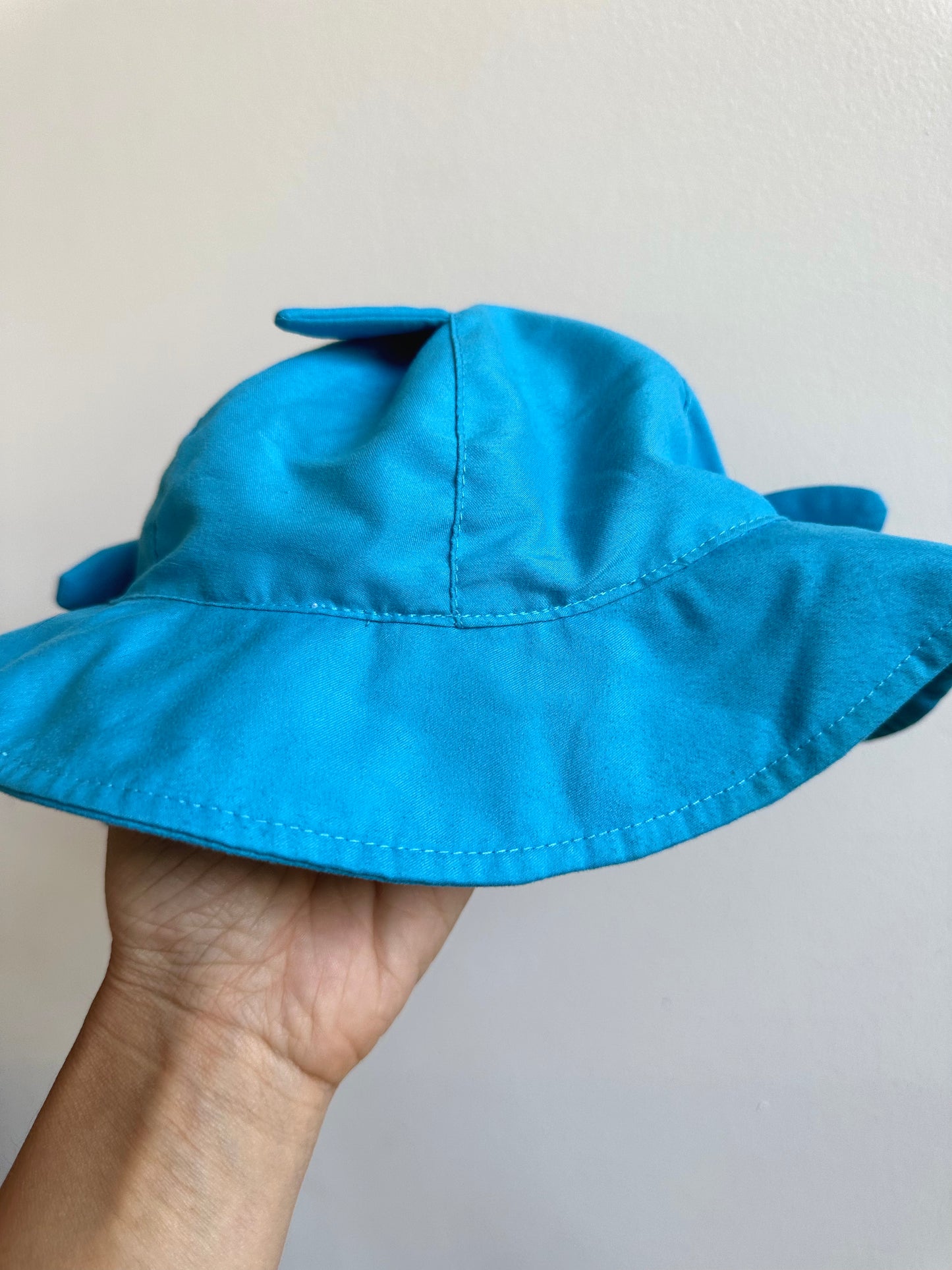 Blue Shark Swim Hat / 3-6m