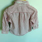 Red Striped Button Up Top / 2T