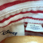 Red Striped Button Up Top / 2T