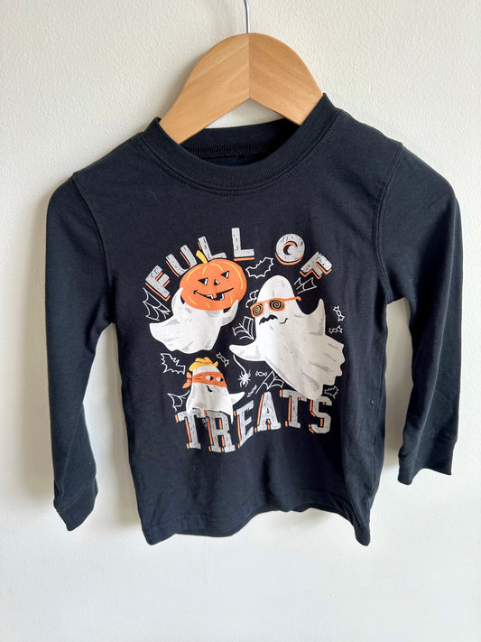 Black Full of Treats Long Sleeve / 2T