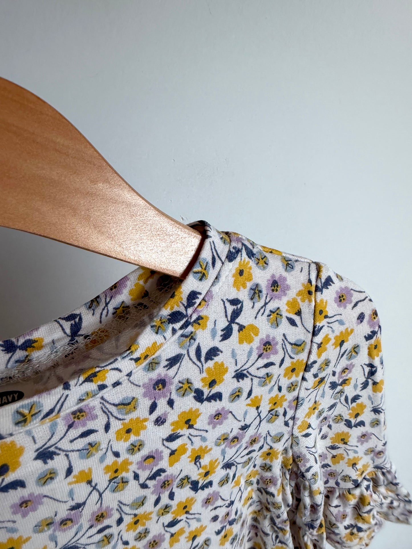 Floral Billowy Sleeve Tunic Top (PLAY) / 2T