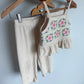 Embroidery Top + Pants Set / 3T?
