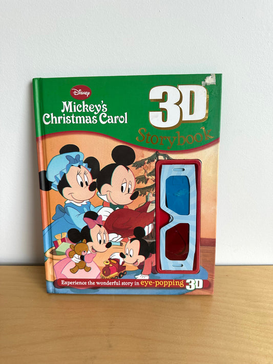 Mickey's Christmas 3D Glasses Book / 5-9 years (No Shipping)