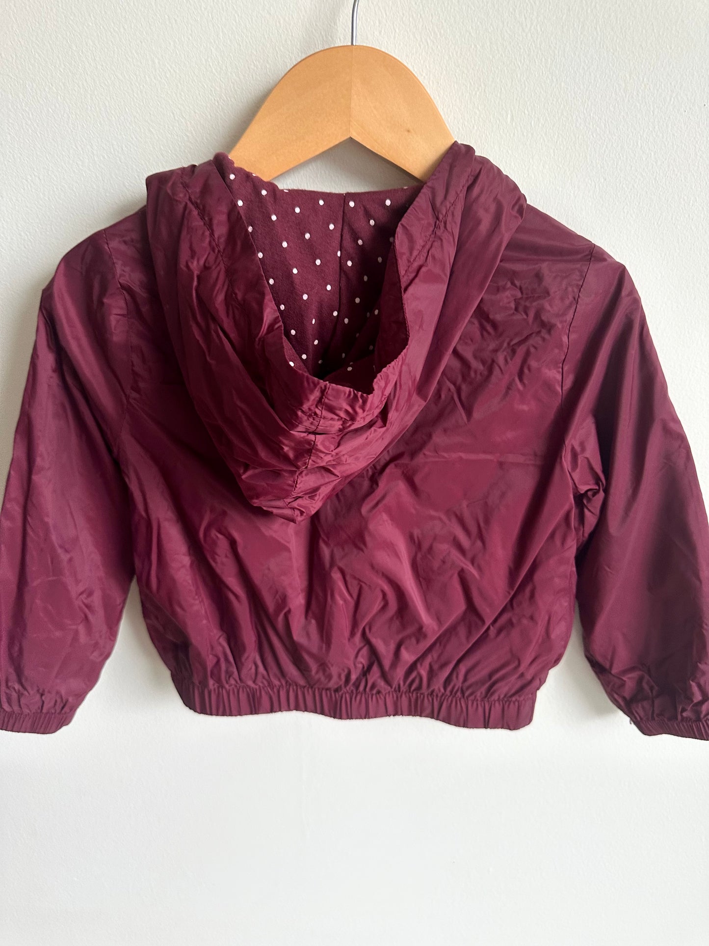 Plum Zippered Jacket / 2T