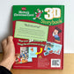 Mickey's Christmas 3D Glasses Book / 5-9 years (No Shipping)
