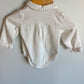 Mayoral White Collar Bodysuit / 6-9m