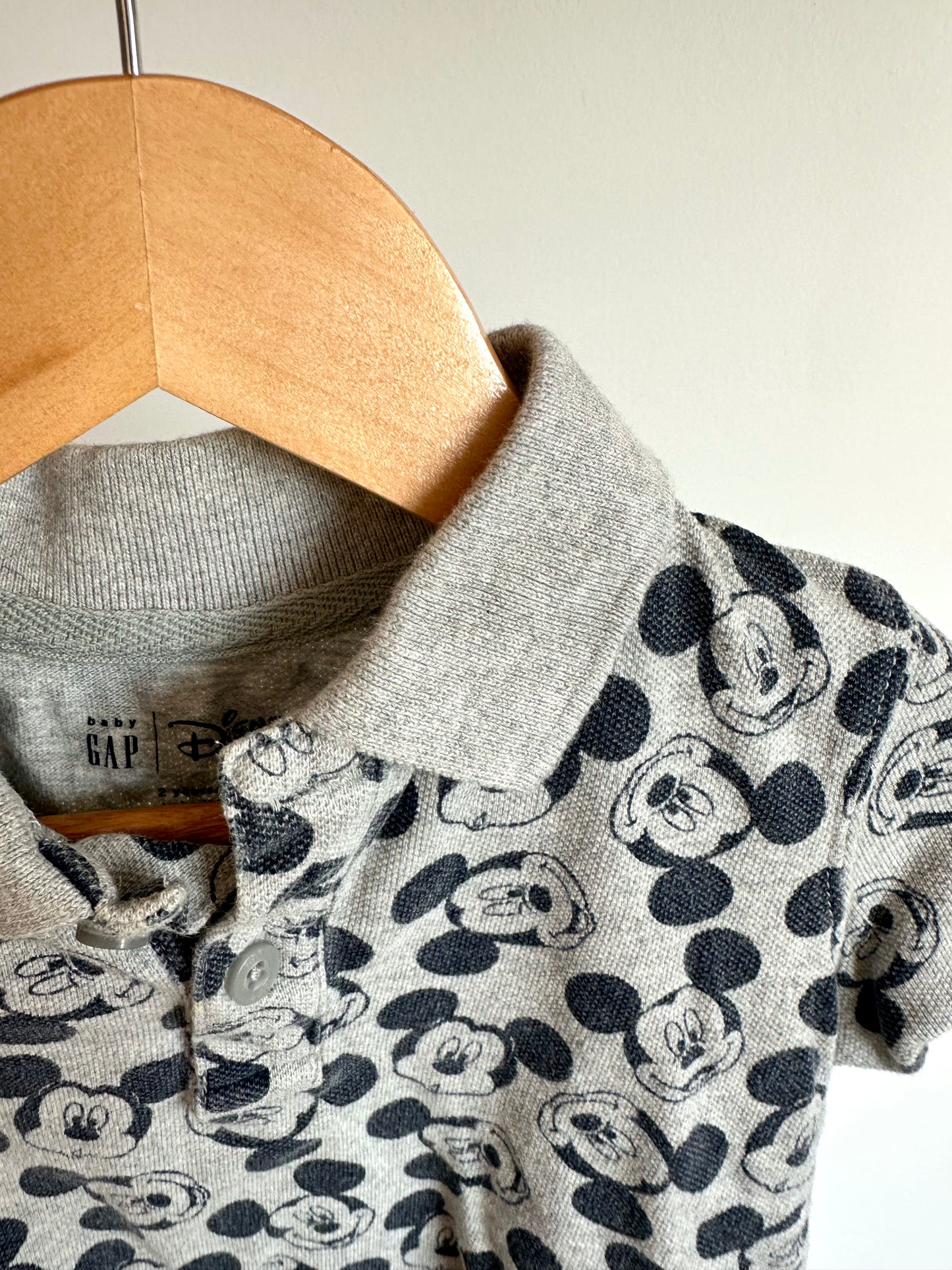 Mickey Mouse Collared T-Shirt / 2T