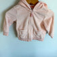 Pink Terry Bear Hoodie / 9m