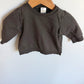 Charcoal Crew Neck Sweater / 4-6m
