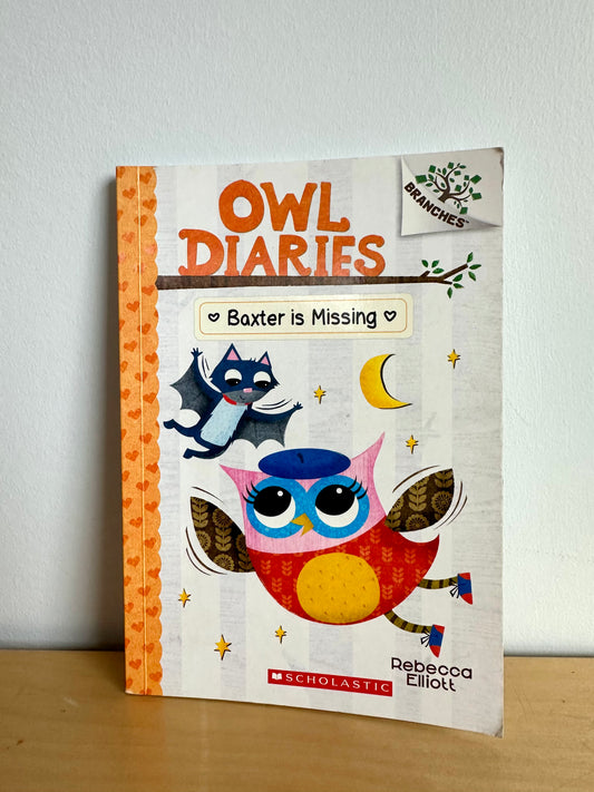 Owl Diaries- Baxter Is Missing Book / 5-7 years