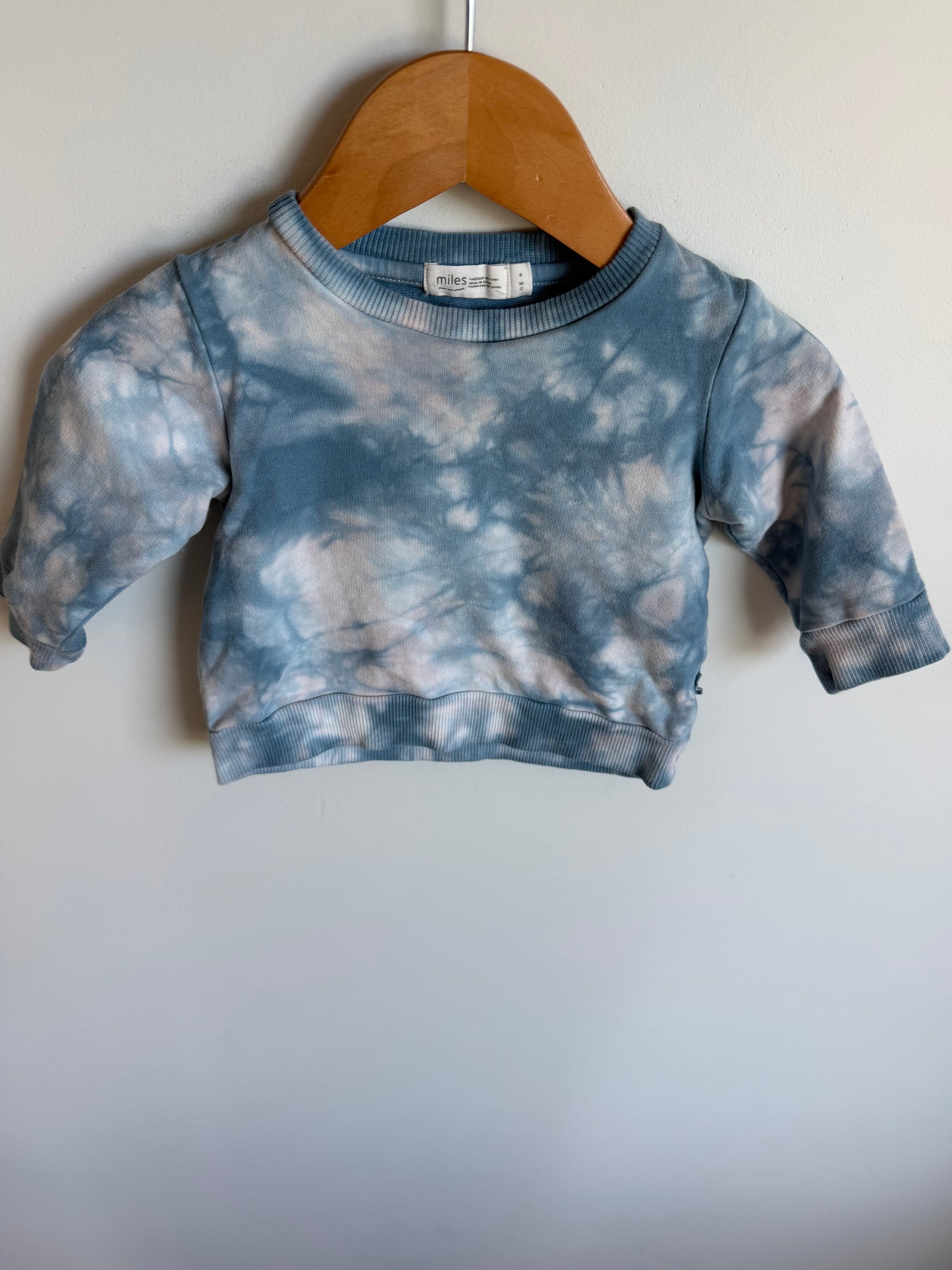 Miles Blue Tie Dye Sweater / 6m