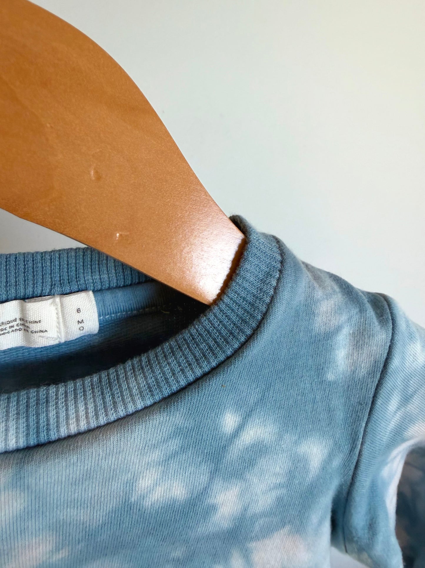 Miles Blue Tie Dye Sweater / 6m