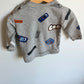 H&M Cool Grey Sweater / 6-9m
