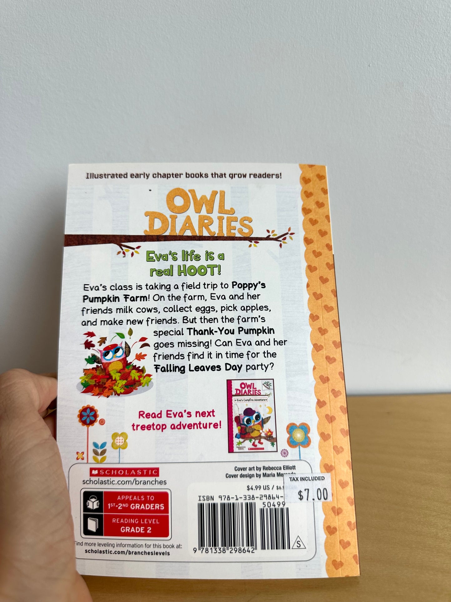 Owl Diaries - Trip to the Pumpkin Farm Book / 5-7 years