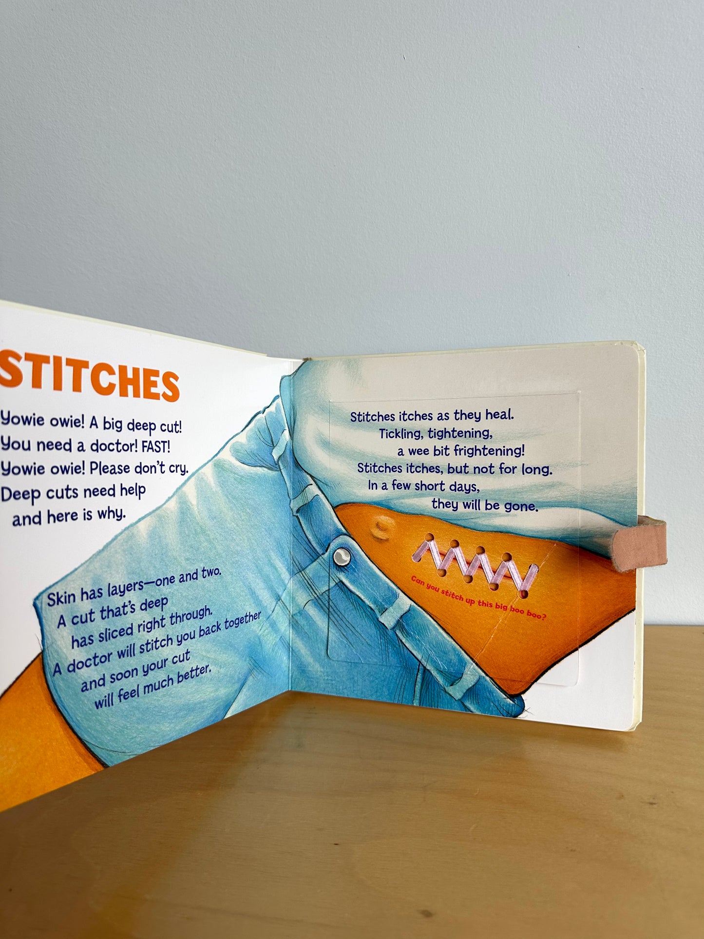 The Boo Boo Book / 3-7 years (No Shipping)