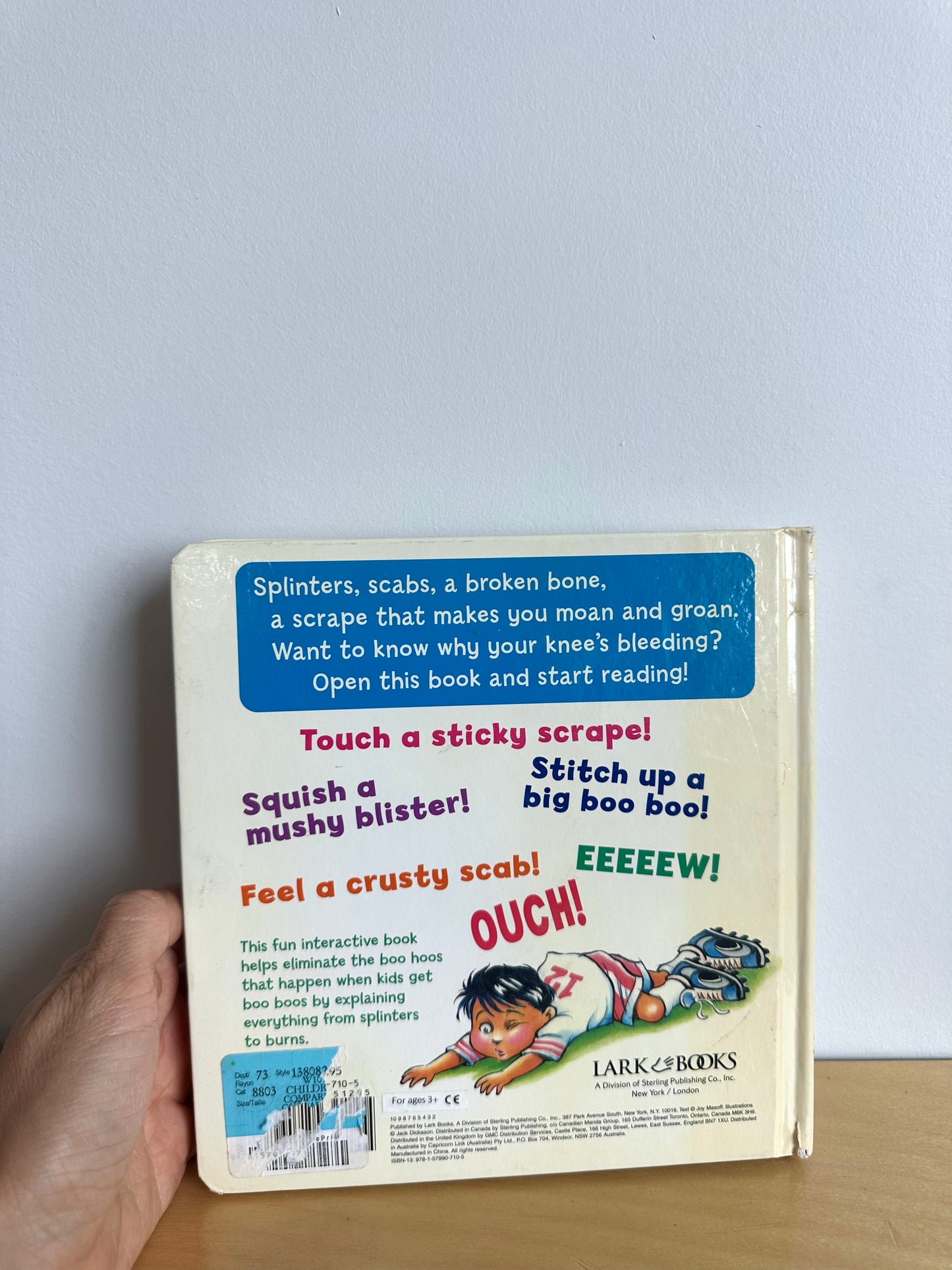 The Boo Boo Book / 3-7 years (No Shipping)