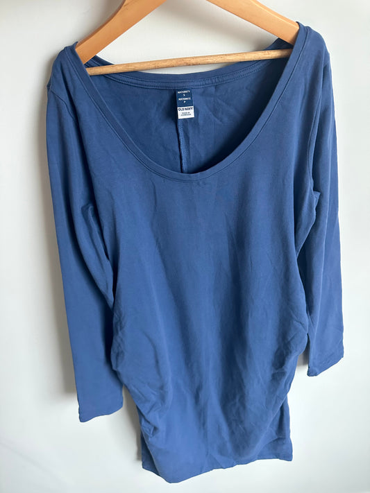 Cobalt Blue Maternity Dress / Small (No Shipping)
