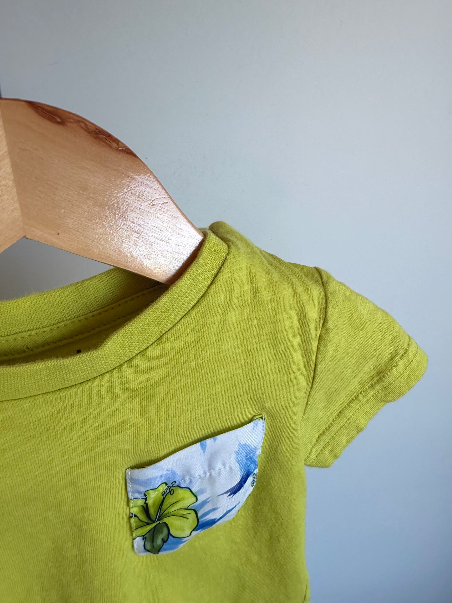Mayoral Tropical Pocket T-Shirt / 12m