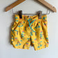 Surf Board Yellow Swim Shorts / 2T