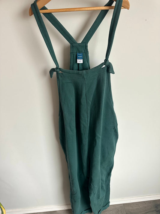 Green Maternity Overalls / Small (No Shipping)