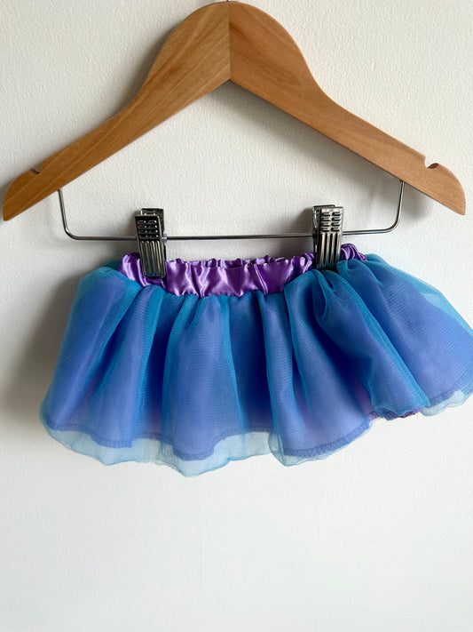 Purple + Blue Baby Tutu / 3-6m